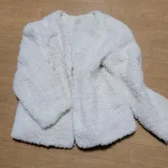 GREEN LABEL RELAXINGホワイトボアジャケット