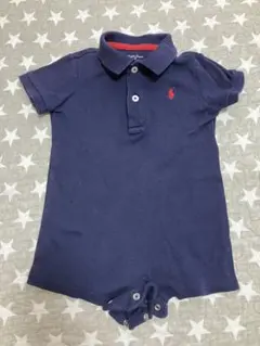 《最終値下げ》ラルフローレン　ロンパース　ネイビー　6M