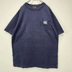 canterbury　Tシャツ　厚手　3L　ビッグサイズ　刺繍　ロゴ　ポケットのサムネイル
