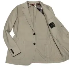 美品 MACKINTOSH マッキントッシュ テーラードジャケット 麻絹混 XL