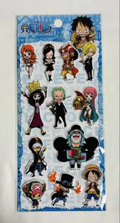 海外公式 ワンピース ぷっくりシール