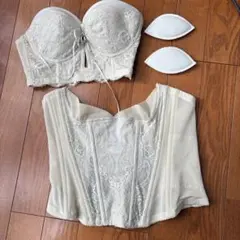 SQRE BEAUTÉ ブライダルインナー 2点セット