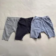 ベビーパンツ 3点セット 80cm UNIQLO GU