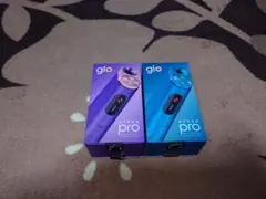 glo hyper pro パープル・ブルーセット