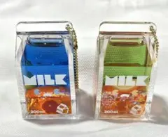 MUUKTOY ジュースボックスボーイ　ちゅるぷかチャーム2種
