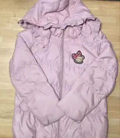 ④【mezzo piano】フード付き ダウンコート 150