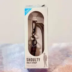 ショルティ SHOULTY MULTI STRAP 黒 太め