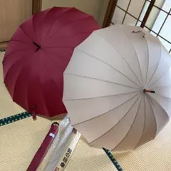 蛇の目傘　キモノーブル　和風　傘　2本　セットのサムネイル