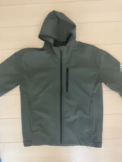 adidas フード付きジャケット オリーブグリーン