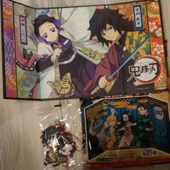 鬼滅の刃　ラバーストラップ　屏風