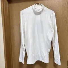 NIKE GOLF DRI-FIT レディース長袖タートルシャツ ホワイト