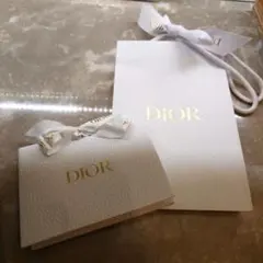 {未使用} Dior ディオール ショップ袋 ショップバッグ ショッパー セット