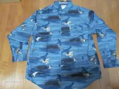 美品 送料込み Columbia コロンビア 長袖 ワークシャツ Mサイズ