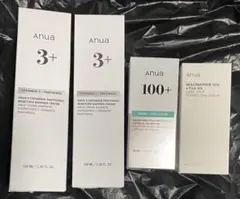 Anua セラミドパンテノールクリーム、PDRNセラム、ダークスポットセラム