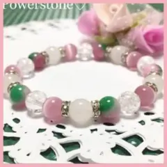 キャンディジェイド・デザインブレスレット(幸福.富.長寿.健康.結婚運.仕事運)