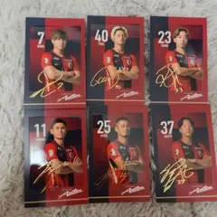 鹿島アントラーズ フォトカード 鈴木優磨 小川諒也 田川亨介 小池龍太