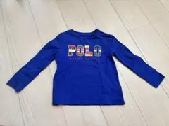 ラルフローレン　長袖Tシャツ　ブルー　3Tサイズのサムネイル