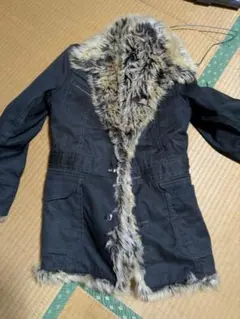 ニコルクラブのファージャケットサイズ46現状中古品