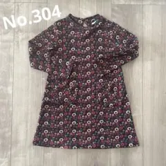 ZARA キッズ　girl ワンピース　120 花柄