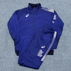 asics　裏トリコットブレーカージャケット&パンツ　セットアップ　上下