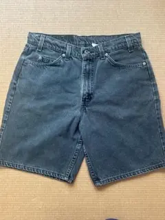 Levi's 550 ダークグレー デニムショーツ W34-L9