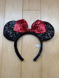 ミニー　スパンコールカチューシャ