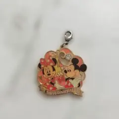 東京ディズニーランド ミッキー・ミニー キーホルダー2004