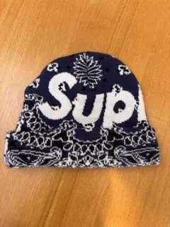 Supreme Bandana Big Logo Beanie