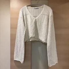 ZARA ニットカーディガン