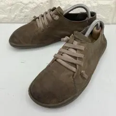 【極美品】カンペール ペウカミ レザースニーカー　ブラウン　37 Amazon | [カンペール] レザースニーカー ペウカミ PEU CAMI