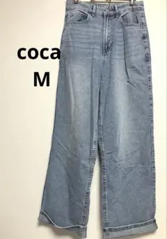coca サマーデニム　ロールアップパンツ Mのサムネイル