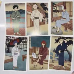 ヒロアカ ポストカードセット 浴衣ver.