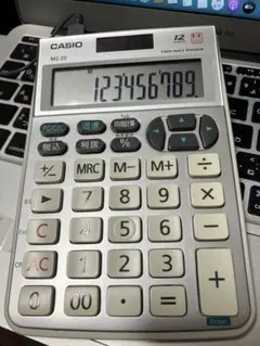 美品　廃盤レア　CASIO ワイヤレステンキー電卓　JZ-120WL-BL CASIO JZ-120WL 電卓 - メルカリ