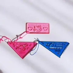 希少レア　サンリオ　非売品　プレミアム　ミニ定規　2005 平成レトロ　キティ