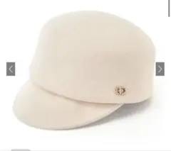 【新品】　grl ウールロゴキャスケット[tr872]