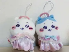 新品未使用！　ちいかわ てんしとあくまぬいぐるみキーホルダーセット
