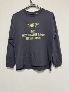 【美品】GLOBAL WORK ロゴTシャツ長袖
