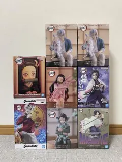 鬼滅の刃　フィギュア　まとめ売り　8点セット