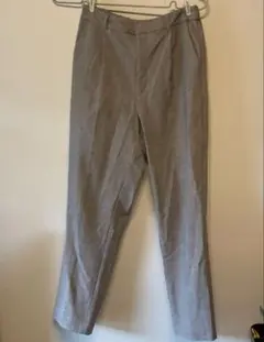 GU グレー カジュアルパンツ ウエストゴム