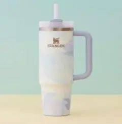 新品 スタンレー アフタヌーンティー マーブルブルー タンブラー