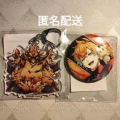 カプコン　ストリートファイター×にじさんじ　宇佐美リト　缶バッジ&キーホルダー