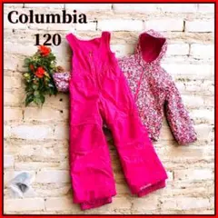 Columbia スキーウェア 上下セット XS ピンク 120 スノーウェア