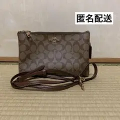 【中古】COACH ショルダーバッグ レザー ブラウン　F58328