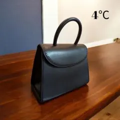 4℃✨フォーマルバッグ　オールレザー　自立　コンパクト　容量◎　ショルダー