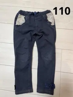 花柄付きパンツ　110