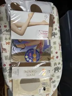 新品ベージュ パンティストッキング 6点セット8足