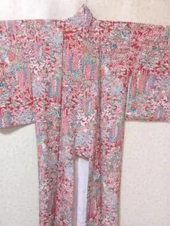 103837 レディース　着物　袷　赤ほか
