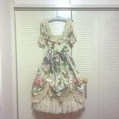 A/P☆三段バッスルスカート ゴスロリ ロリータ ロリィタ アリパイ