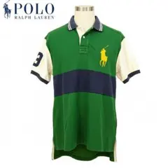 ポロラルフローレン ビッグポニー ラガーシャツ 緑 XL