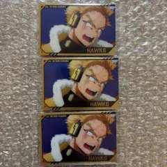 ヒロアカ　ウエハース　ホークス　3点